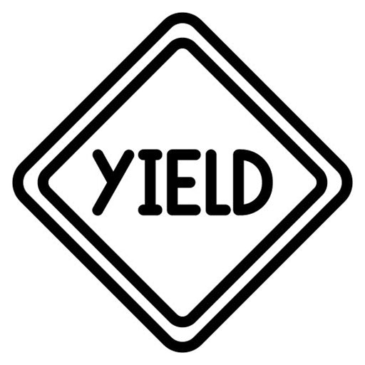 Yield Sign Icon