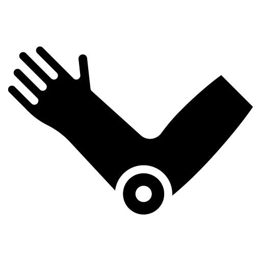Elbow Pain Glyph Icon