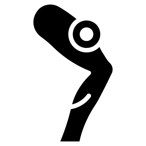Hip Pain Glyph Icon