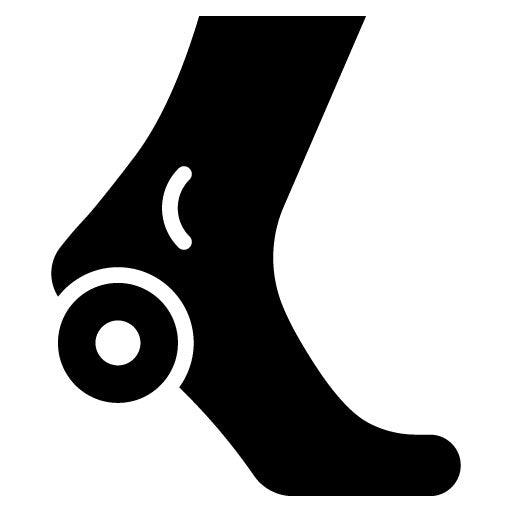 Plantar Fasciitis Glyph Icon