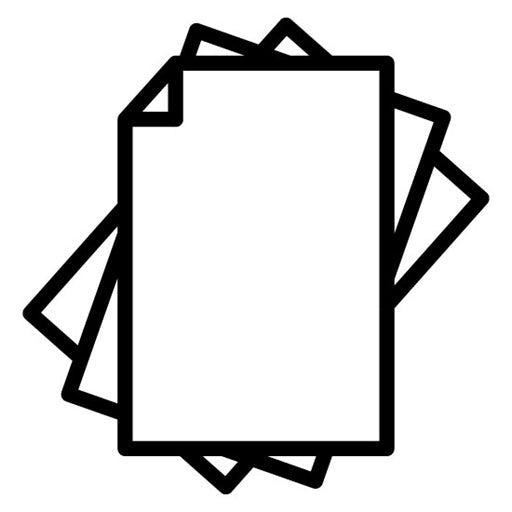 Cardstock Icon