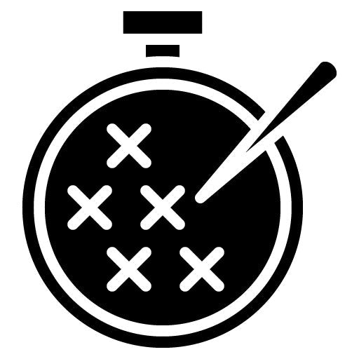 Cross-Stitch Glyph Icon | Crafting