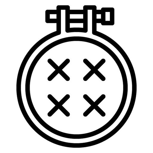 Embroidery Hoop Icon