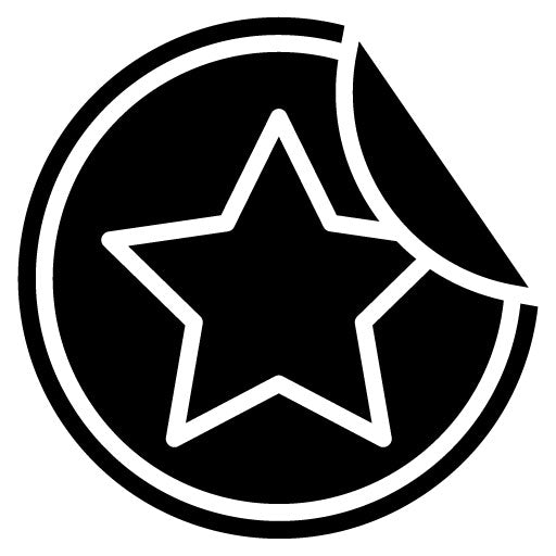 Stickers Glyph Icon