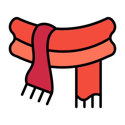 Scarf Filled Icon