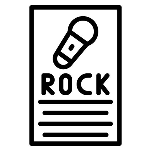 Rock Documentary Icon