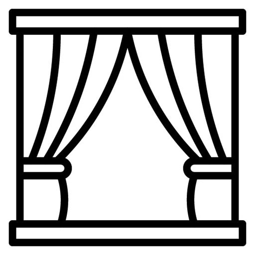 Stage Curtain Icon