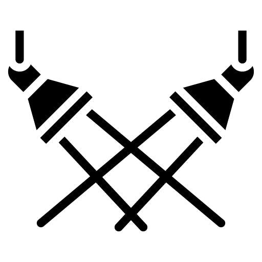 Stage Lights Glyph Icon