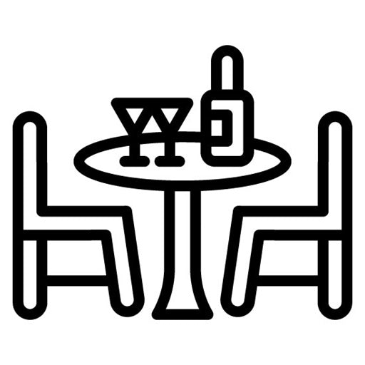 Cruise Dining Table Icon