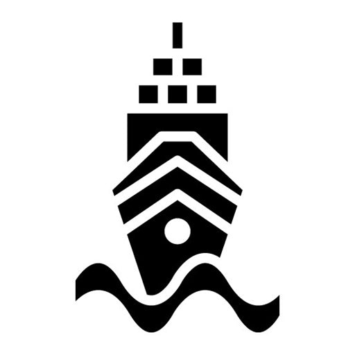Cruise Ship Glyph Icon