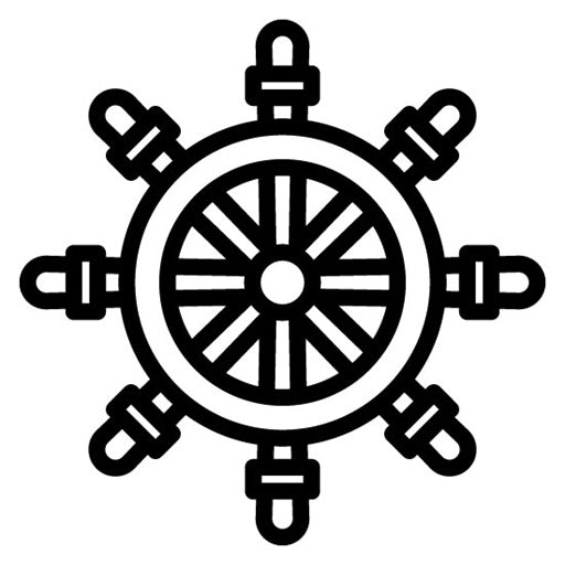 Ships Wheel Icon