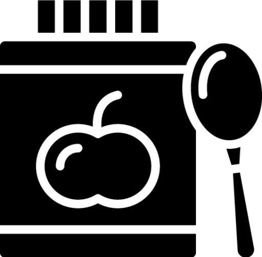 Baby Food Glyph Icon | Raising Children