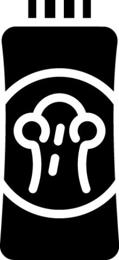Baby Powder Glyph Icon | Raising Children
