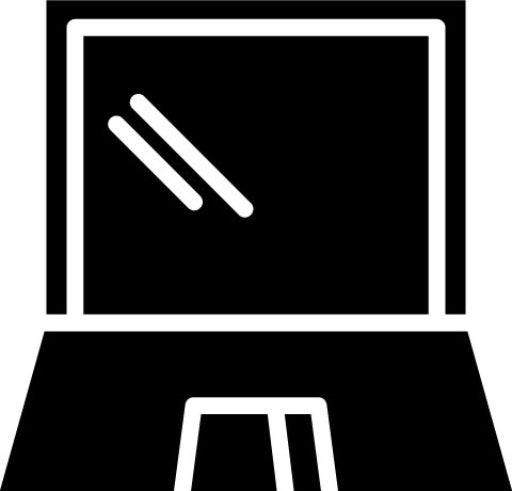Laptop Glyph Icon | Raising Children