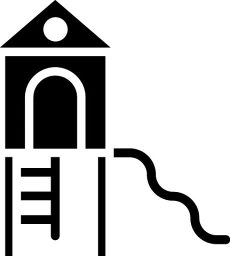 Playground Glyph Icon | Raising Children