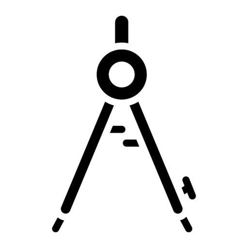Compass Glyph Icon | Rescue And Response
