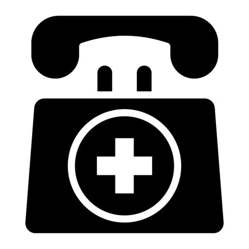 Emergency Helpline Glyph Icon