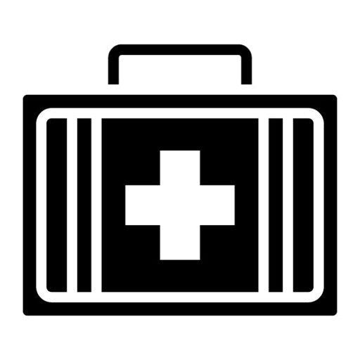 First Aid Kit Glyph Icon | Rescue And Response