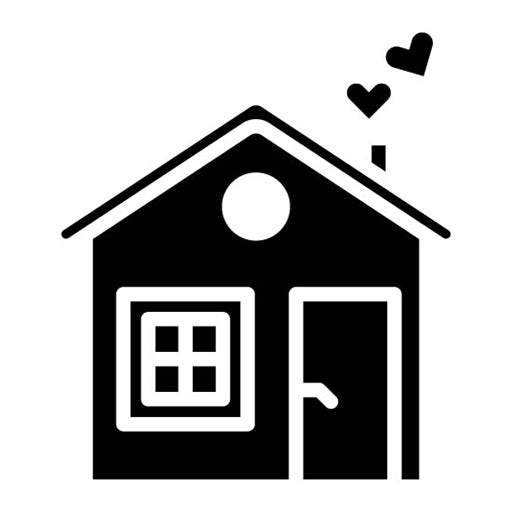 Dream Home Glyph Icon