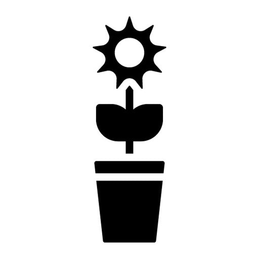 Gardening Glyph Icon | Retirement