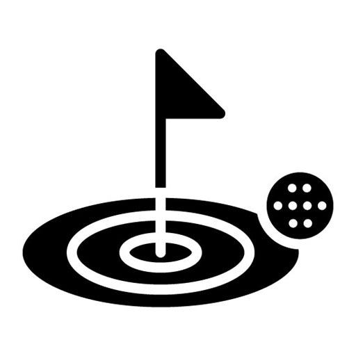 Golf Glyph Icon | Retirement