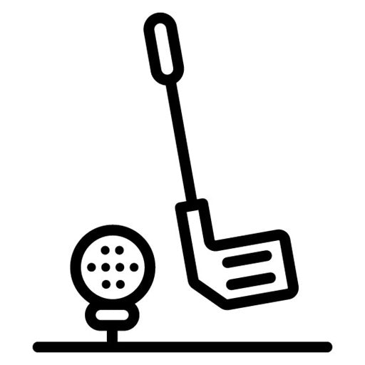 Golf Clubs Icon | Retirement