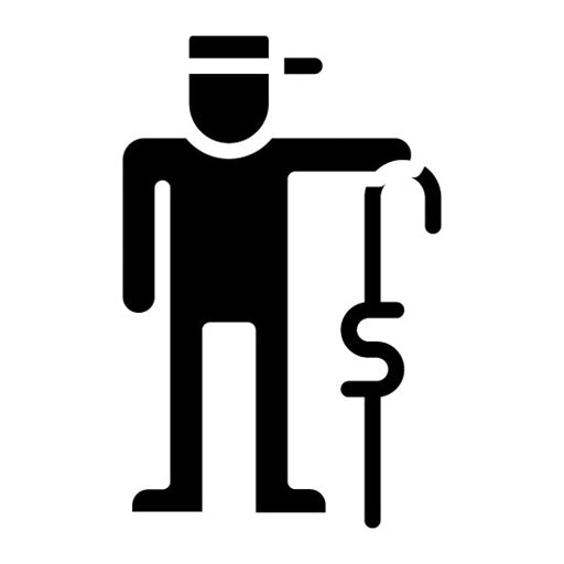 Pension Plan Glyph Icon