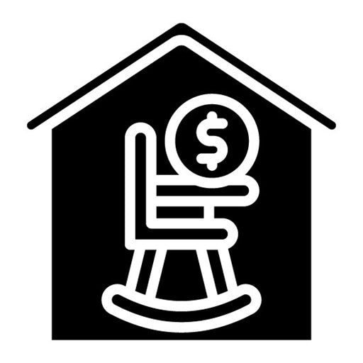 Retirement Community Glyph Icon