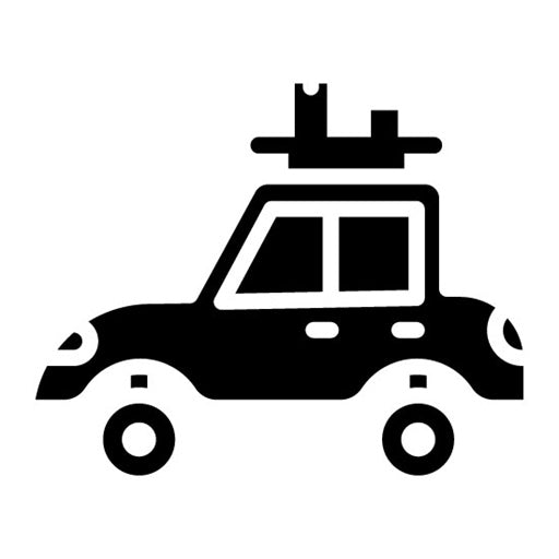 Travelling Glyph Icon