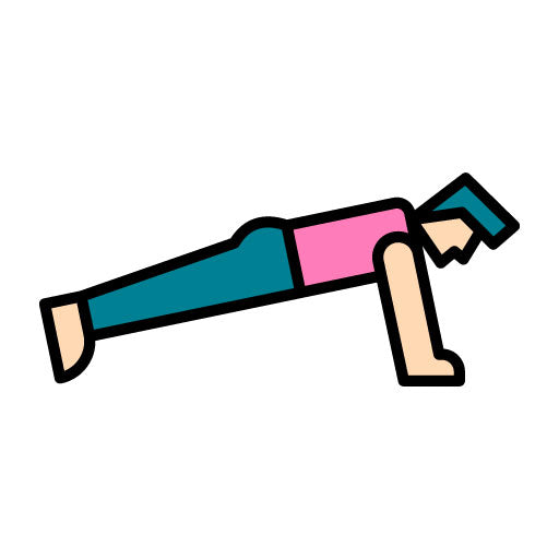 Push Up Filled Icon