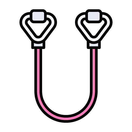 Resistance Band Filled Icon