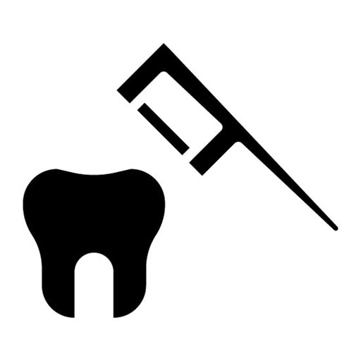 Dental Floss Glyph Icon | Psychiatric Hospitals