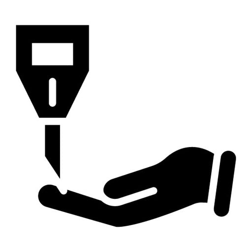 Diabetes Testing Glyph Icon