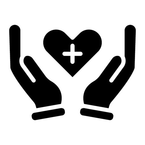Hospice Care Glyph Icon