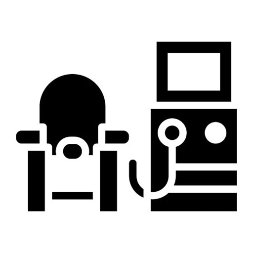 Kidney Dialysis Machine Glyph Icon