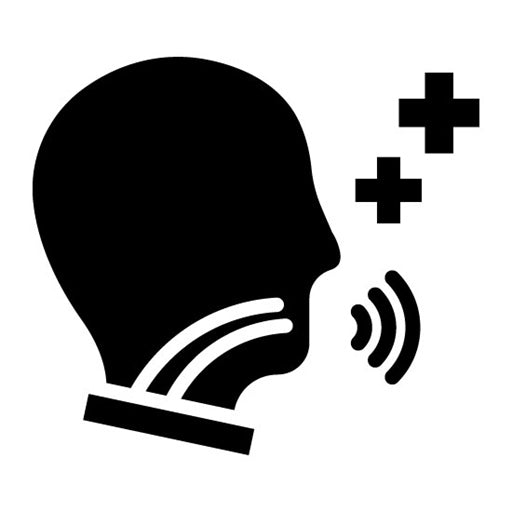 Speech Therapy Glyph Icon