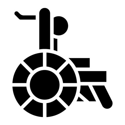 Wheelchair Access Glyph Icon