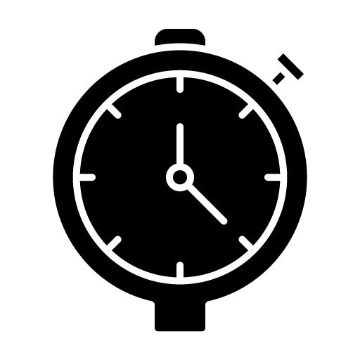 Stopwatch Glyph Icon | Pilates