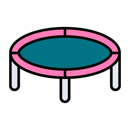 Trampoline Filled Icon