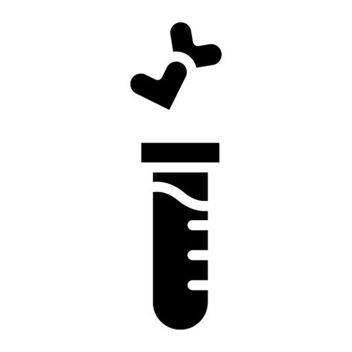 Chemistry Glyph Icon | Dating App