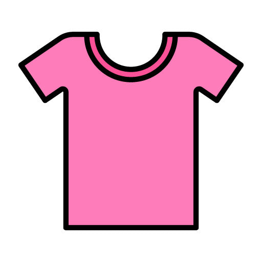 Pilates Tshirt Filled Icon