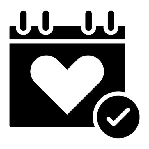 Date Planner Glyph Icon