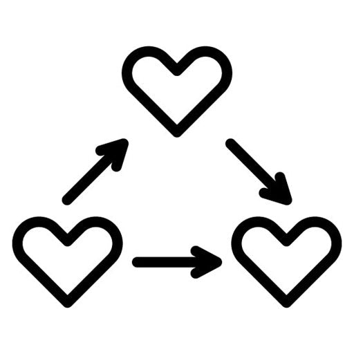 Love Triangle Icon