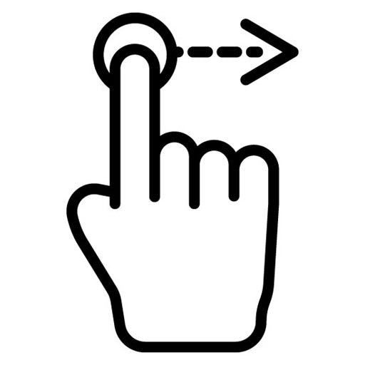 Swipe Right Icon