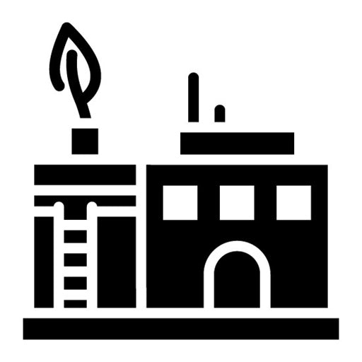 Clean Energy Glyph Icon