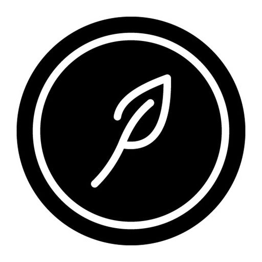 Eco Badge Glyph Icon
