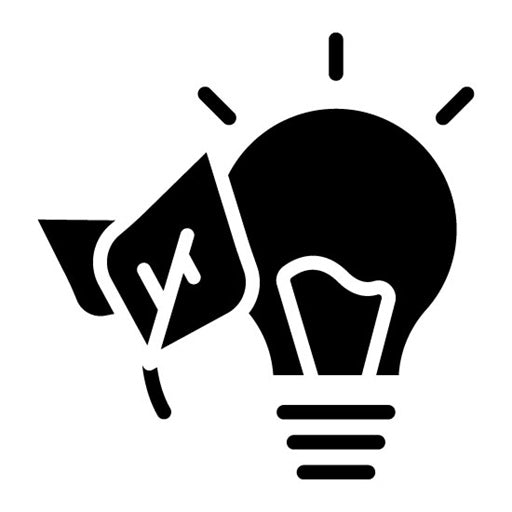 Eco Innovation Glyph Icon
