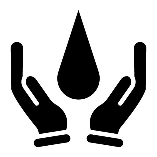 Water Conservation Glyph Icon | Eco Development