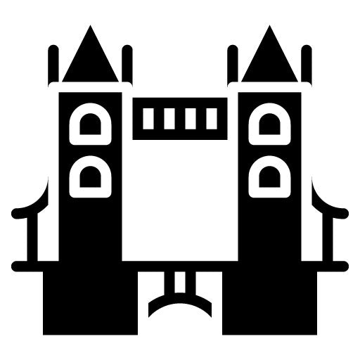 Kingdom Bridge Glyph Icon