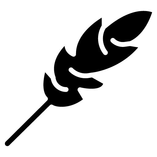 Kingdom Feather Glyph Icon
